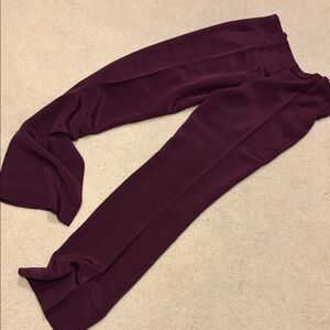 PAIGE Women's Wide Leg Pants in Deep Purple